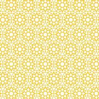 Modern Gold Circle Pattern Abstract and Seamless Geometric Design vector
