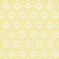 Modern Golden Polygon Pattern. Abstract Geometric Shapes with Seamless Gold Lines. vector