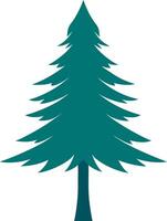 pine tree icon vector