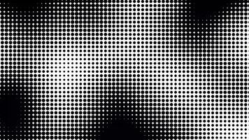 Halftone Texture Circles Pattern Background Animation video