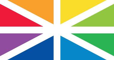 Batasuna Rainbow Flag LGBTQ Design High Quality Illustration And Historic Symbol vector