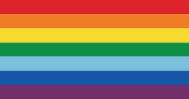 Cusco Rainbow Flag LGBTQ 1978 - 2021 High Quality Illustration vector
