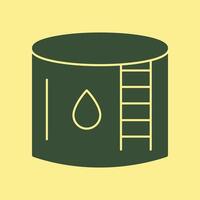 Water Tank trendy stunning abstract illustration colorful useful design vector