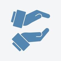 Hand trendy elegant abstract illustration colorful useful design vector
