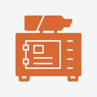 Eco Generator trendy good abstract illustration colorful useful design vector
