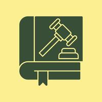 Law Book trendy stunning abstract illustration colorful useful design vector