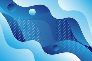 Abstract 3d bright blue waves with circle shadow background pattern. Futuristic wave background. eps10 vector