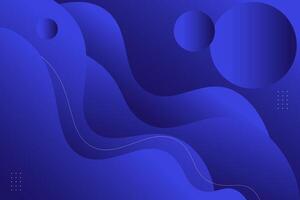 Bright minimal geometric gradient wave blue background with simple shape competition. Colorful blue design. Elegant concept. Eps10 vector