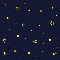 Magic of the space of the sky. Abstract ornament. Starry sky on a dark background. Starry background. vector