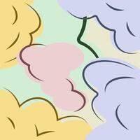 Simple and minimal design. Abstract creative background in minimalist style with space for text. vector
