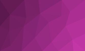 Abstract magenta gradient on low poly texture background. Modern creative space surface element vector