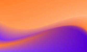 Glowing orange and violet color line gradient background texture vector