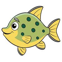 Sunfish Design for Environmental Campaigns vector