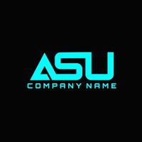 ASU logo for company vector