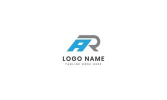 logo ar abstract style vector