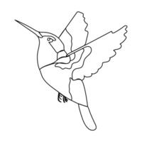 White dove in one continuous line drawing. Bird symbol of peace and freedom in simple linear style. Concept for national labor movement icon. Doodle outline illustration vector