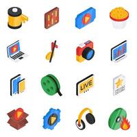 Set of User Interface Flat vectors