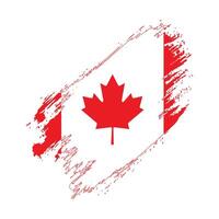 canada flag illustration vector