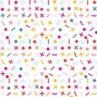 abstract symbols seamless pattern backgroun vector