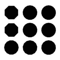 creative shape collection vector