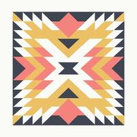 Geometric Triangle Shapes Black and Coloring Patterns. vector