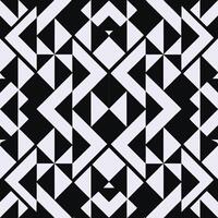 Elegant Geometric Black Triangle Shape Patterns. vector