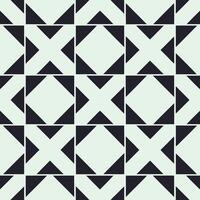 Symmetrical Black Geometric Triangle Pattern for Artwork. vector