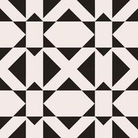 Modern Triangle Geometric Patterns in Black Shapes. vector