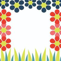 Decorative Floral Patterns for Coloring and Illustration. vector