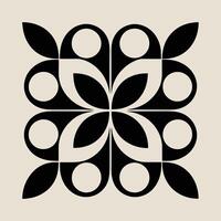 Minimalist Geometric Triangle Patterns in Black Shapes. vector