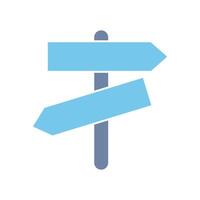 direction concept line icon. Simple element illustration. direction concept outline symbol design vector