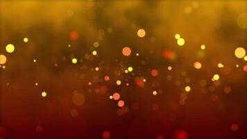 bokeh fundo com partículas video