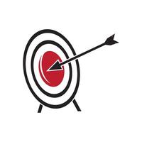 Target icon flat design template vector