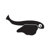 Baby Salmon Fish Logo vector