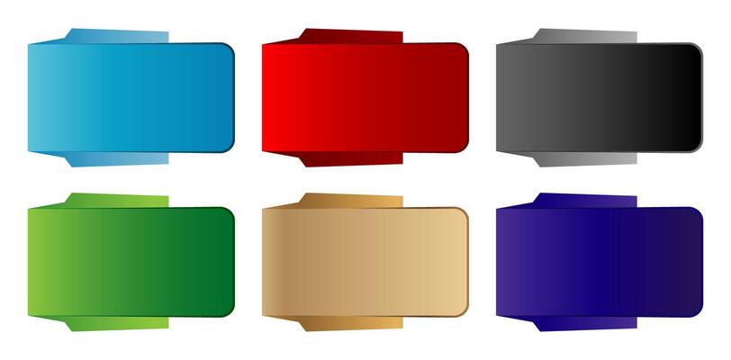 label sale price tag with six different colors on isolated white backgrounds for Special offer discount poster, flyer, advertisement, billboard agency advertising, information graphic template element