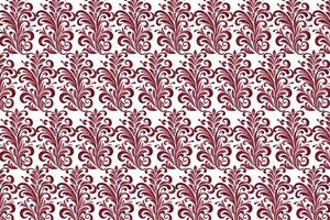 seamless floral pattern with flower and leaf motifs vintage ornamental design for fabric textile wallpaper prints and creative project patterns vector