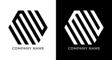 IMU letter logo. Suitable for Custom Businesses with Monogram Font Style vector