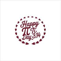 Professional Pi Symbol Design with Soft Accents vector