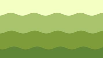 Geometric background of abstract green looping background. video