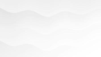 White and Grey background with wave motion looping background. video