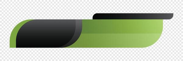 Lower third banner. Lower third bar template for breaking news, television, and media channels. Interface template, vector
