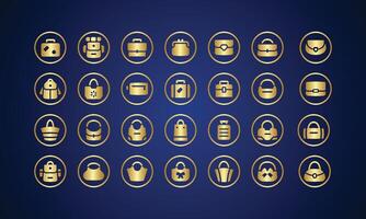 UI UX Design Icons Templates for Web vector