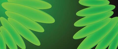 Green abstract background. Futuristic, innovation and green technology concept. Template, presentation and cover design. vector