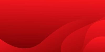 Abstract red fluid wave background. Modern dynamic wallpaper. Template banner background vector
