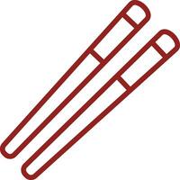Chopsticks Icon Element For Design Graphic vector