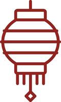 Lantern Icon Element For Design Graphic vector