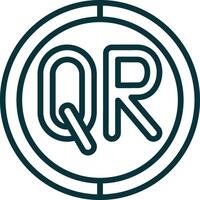 Qatar Riyal Symbol Icon Element For Design Graphic vector