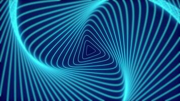 An abstract psychedelic spiral motion graphic background. loop animation video