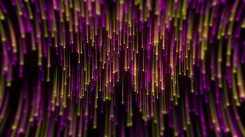 futuristic retro light burst animation background loop motion effect with pink and yellow color video