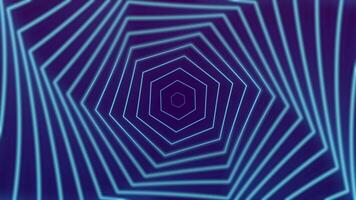 An abstract psychedelic spiral motion graphic background. video